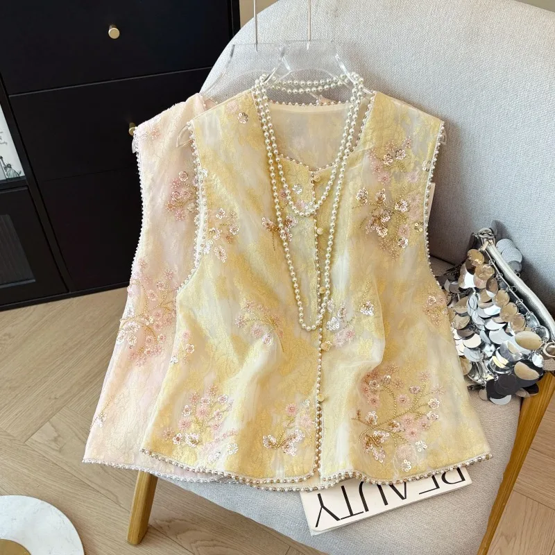 nouvelle-collection-printemps-Ete-gilet-brode-style-chinois-style-industriel-a-porter-en-superposition-haut-sans-manches-perle-style-delicat