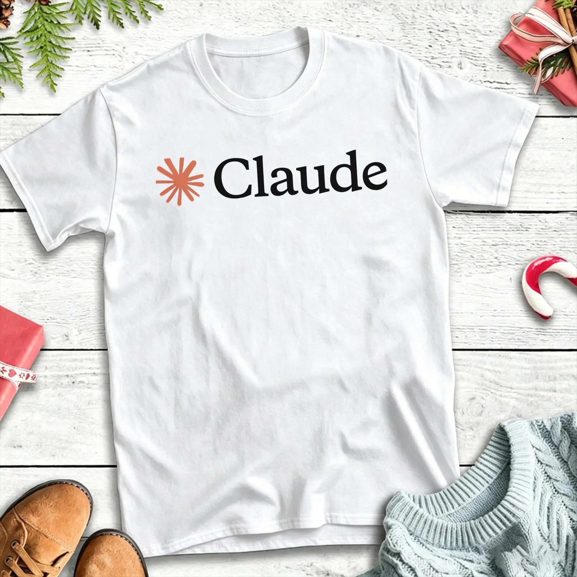 Camisetas Anthropic Claude Sonnet para hombre, ropa de algodón, camiseta Vintage de manga corta de verano, camiseta informal Hippie con cuello redondo
