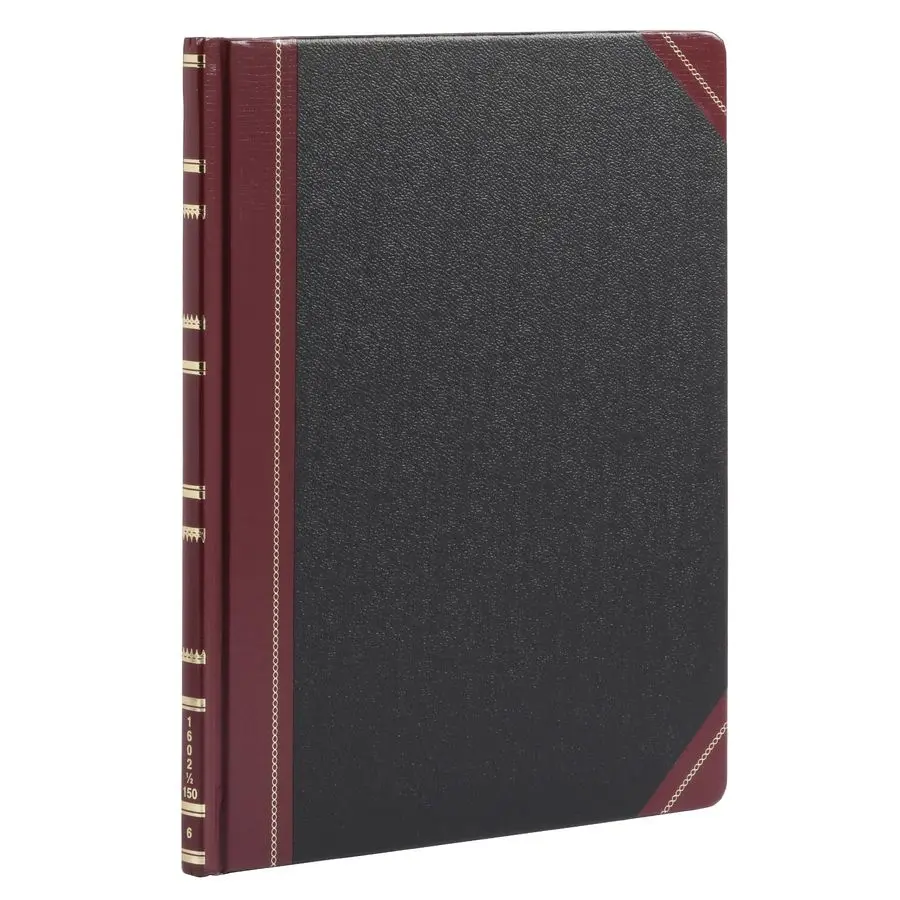 

Колонная книга серии amp Pease, 6 колонок, 150 страниц, черно-красная 1602 1 21506