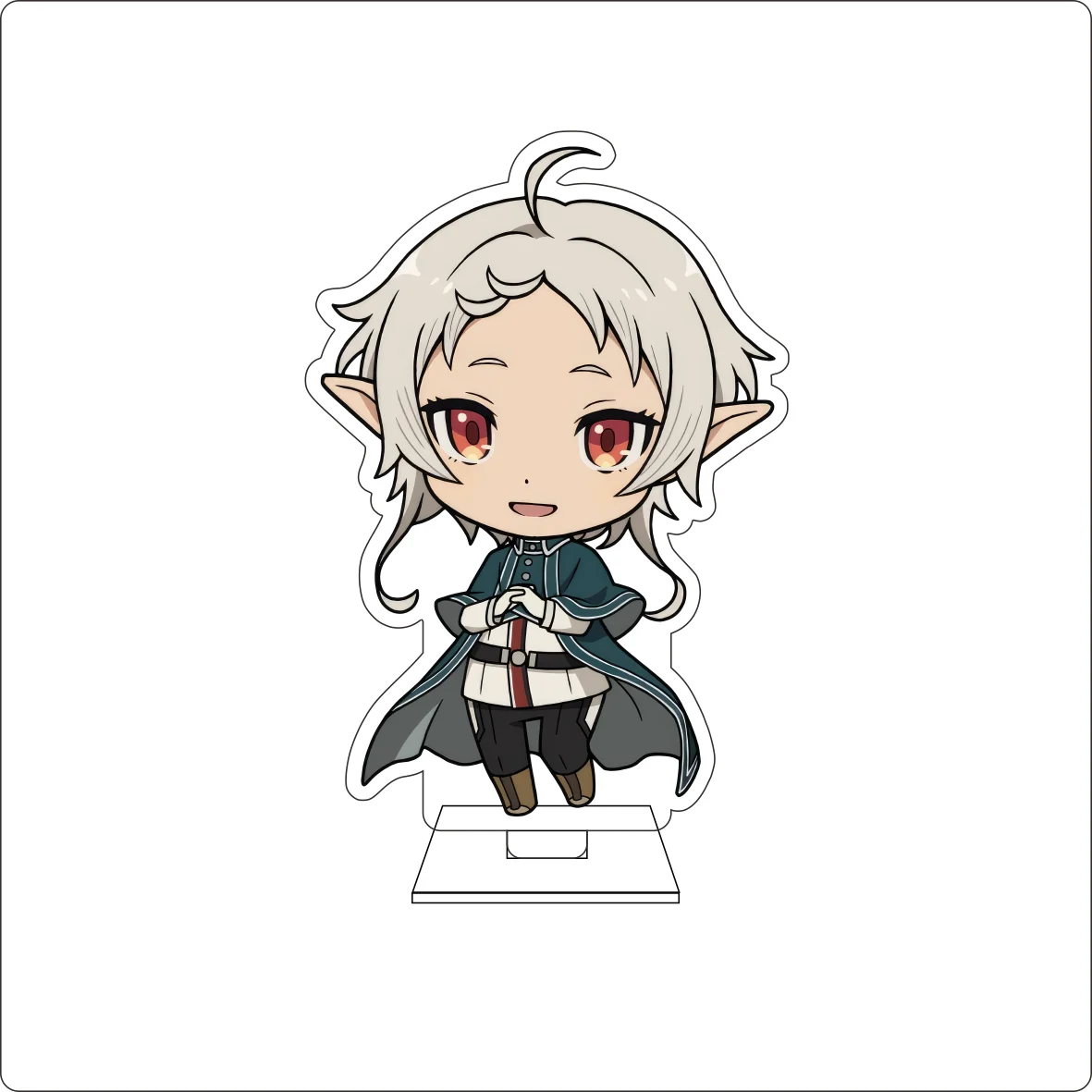 10CM Anime ‌Mushoku Tensei: Jobless Reincarnation Cosplay Cute Acrylic Figure Stand Plate Roxy Ornaments Gifts view 4