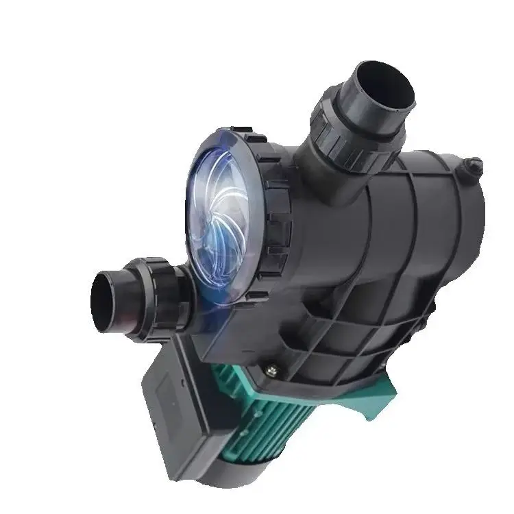 HLB-100 2-Inch Self-Priming Circulating Filter Pump 220V 50mm for Freshwater & Seawater Ideal for Fish Ponds Swimming Pools And