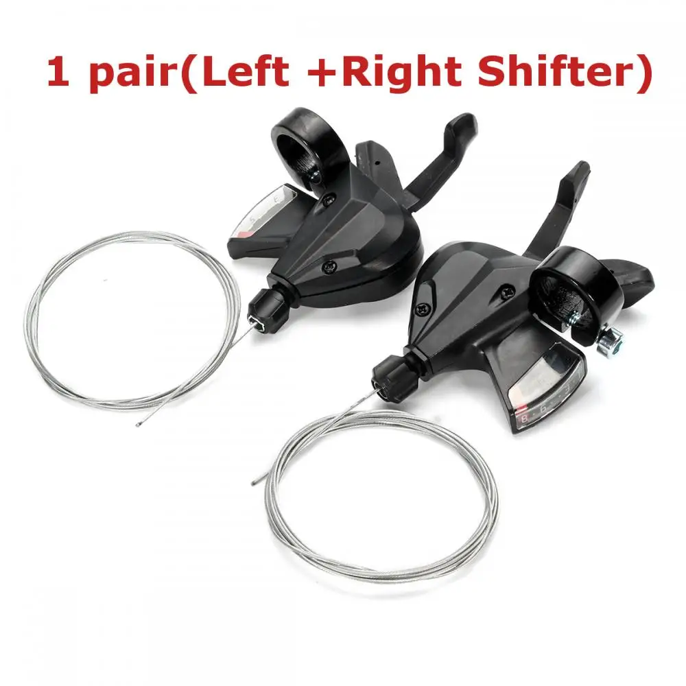 Shifter Bike Bike Part 8 Speed Bicycle Bike Parts 1 Pair 3xMTB Left Right for Shimano-Acera SL-M310 with Shift Cable Cycling Dis