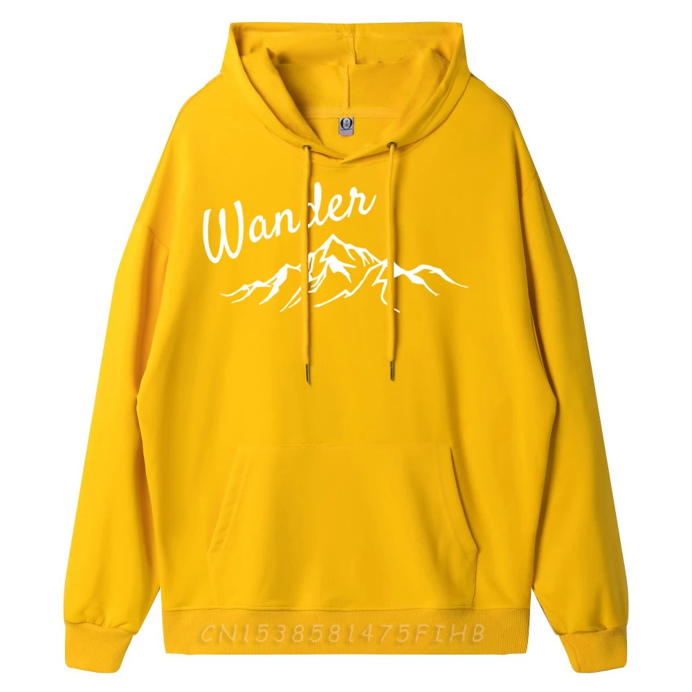 Wander Travel Theme Adventure Graphic Mens Clothing 2024 New Hoodies Sweatshirts For Men Tee Hoodie Character