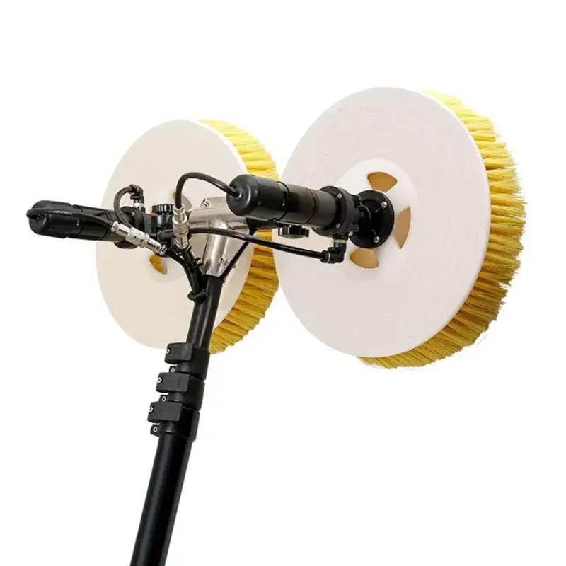

Solar Cleaning Brush Tools Rotating Brushes Washing For Rooftop Solar Farm Power Plant Solar Panel Cleaning Machine