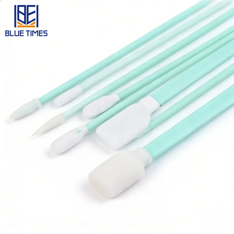 Bluetimes 100PCS/Lot Dust-free Industrial Cleaning Swabs For Optical Lens Inkjet Printers And Photo Printer Printhead Cleaning