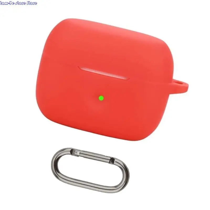 D0UA أذن سماعة الجلد السيليكون العلبة مقاومة للماء مقاومة للماء ضد غلاف الوقاية من أضرار الغطاء الوقائي