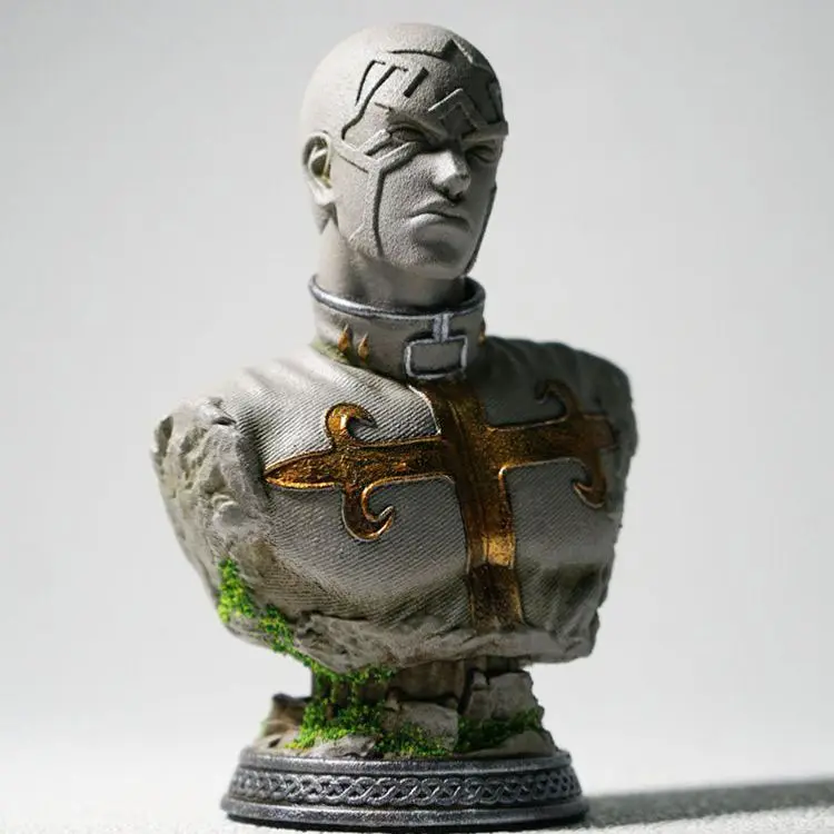 JoJo's Bizarre Adventure Enrico Pucci Petrochemical Statue Resin Bust Pendant Gift Figure 11CM