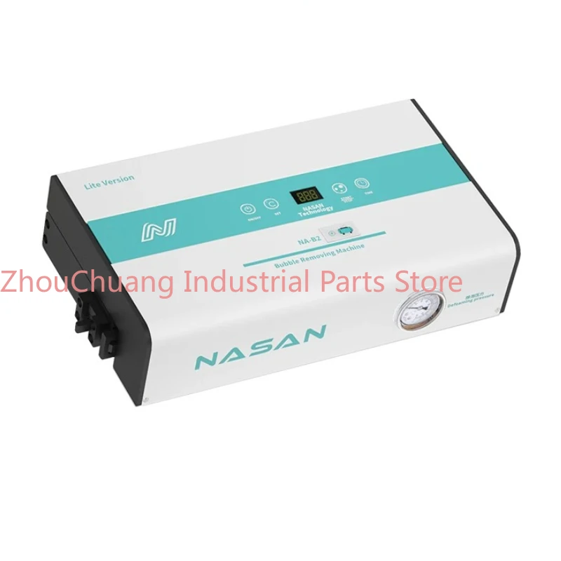 Built-in pump adjustable pressure defoaming machine, strong 8 pressures, screen vacuum bubble removal