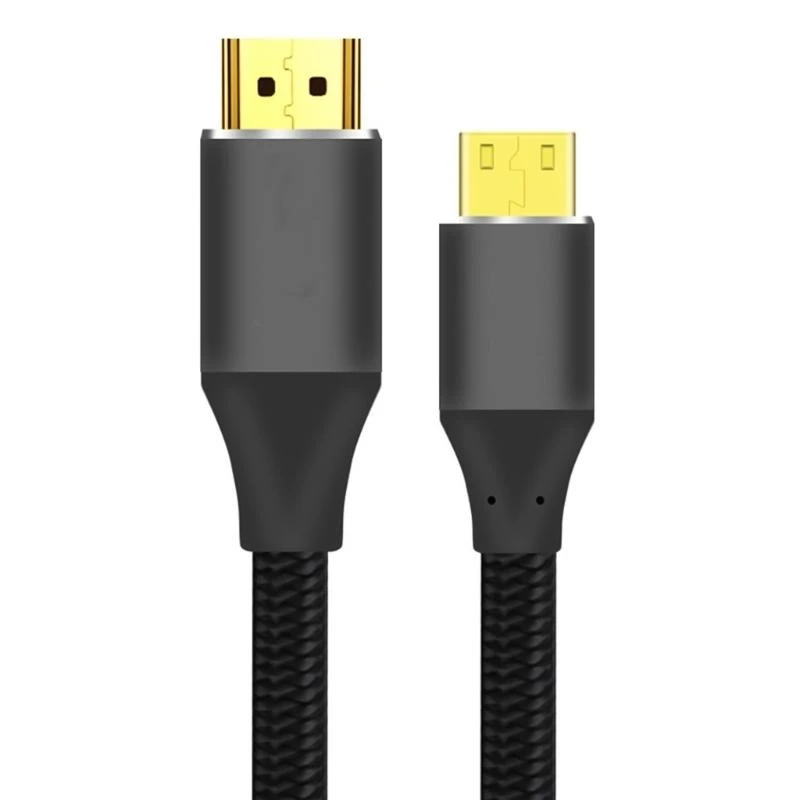Braideds  to  Cable for 8K Resolution for Portable Monitors 
