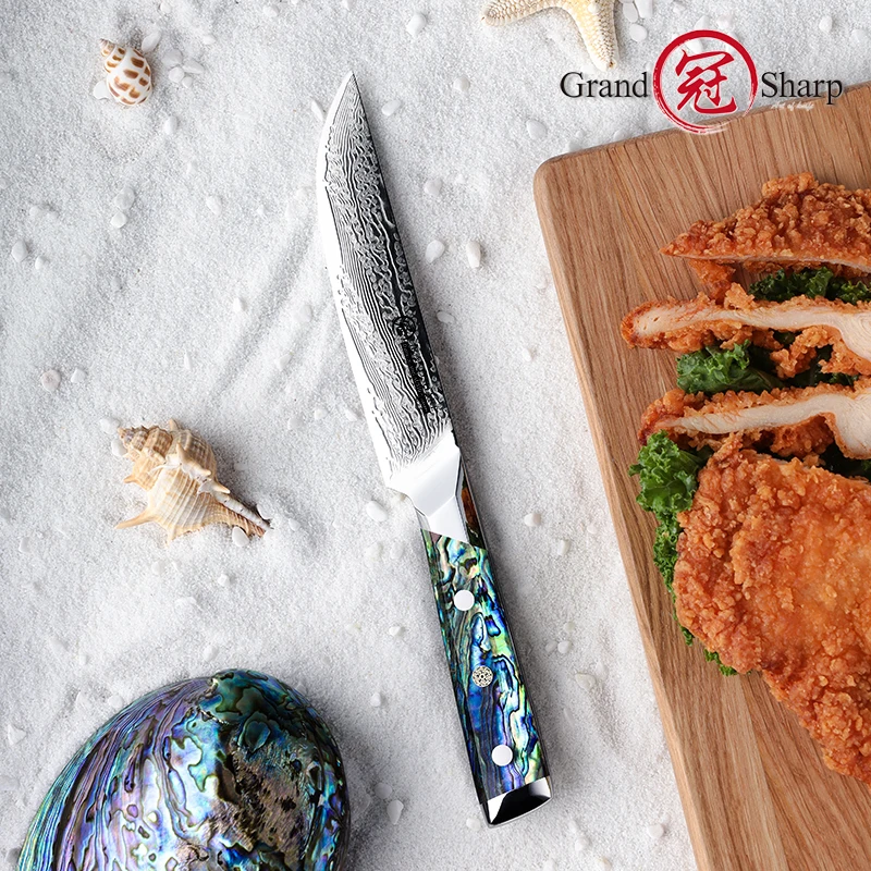 Damascus 5''Steak K…