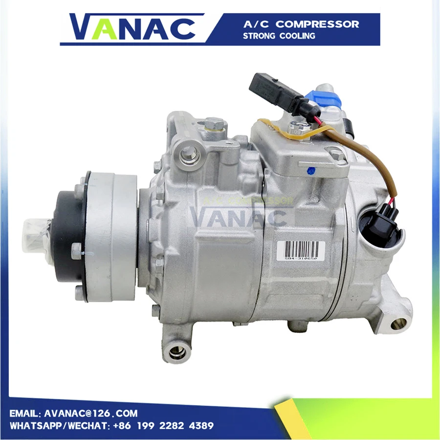 

For Audi S6 A5 A6 A8 Q7 7SEU17C 4E0260805Q 4F0260805E 7P6820803B 4F0260805A 4F0260805AD 4F0260805AH AC Compressor