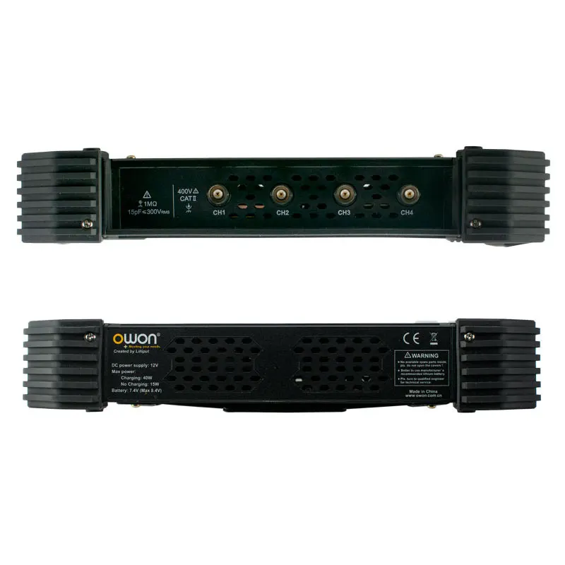 70 MHz/100 MHz 4-Kanal 8/12/14 Bit Handheld-Tablet-Digitaloszilloskop mit 8-Zoll-Mehrpunkt-Touchscreen