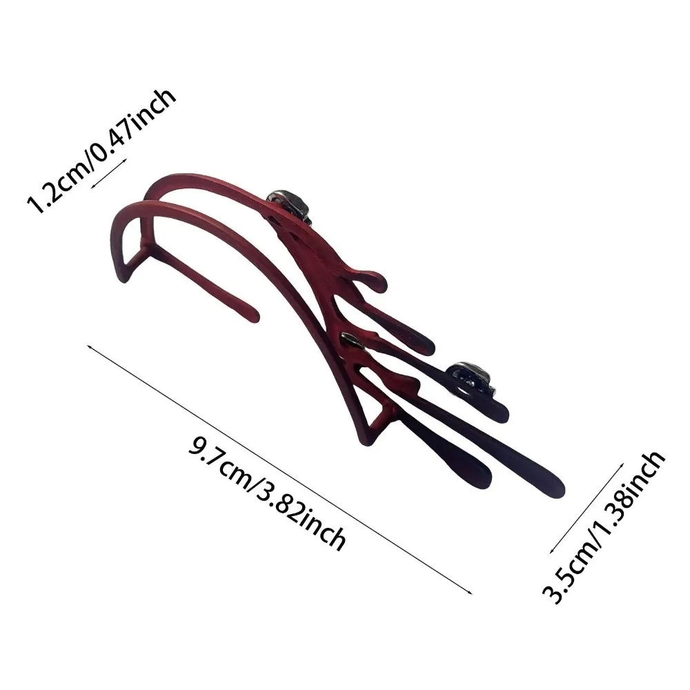 غير النظامية المبالغة الحمم الأقراط الجمجمة حساسة هالوين قرط كبس الرجعية لا شيء ثقب قطرة الماء قرط كبس زي الطرف #6