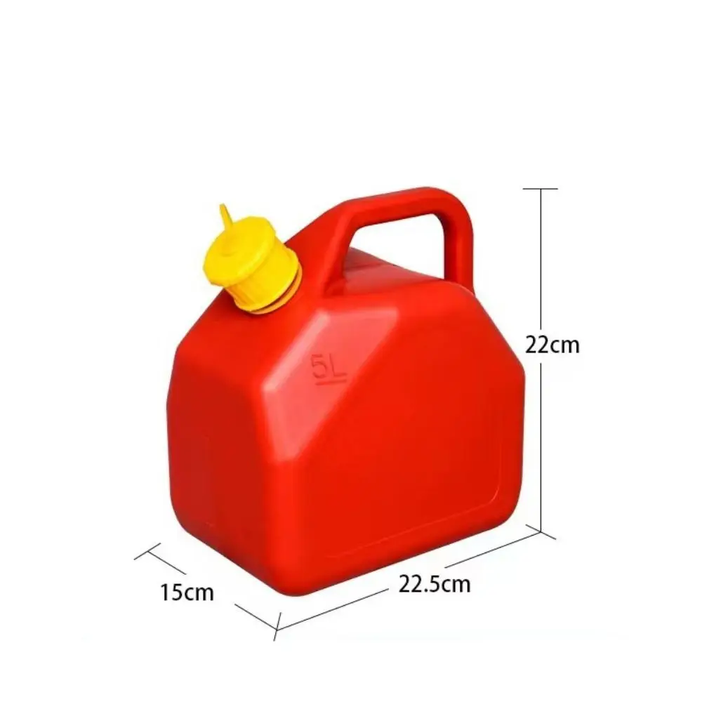 جديد 5L/10L خزان HPDE استبدال علبة الغاز البلاستيك سماكة خزان الوقود الاحتياطي للسيارات التخييم #5