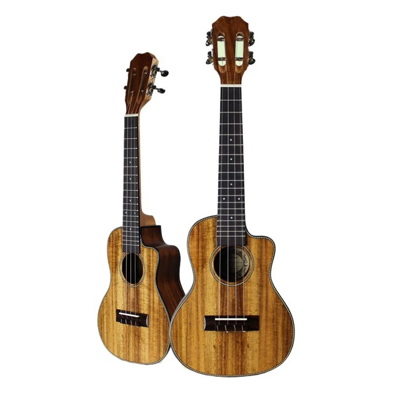 23/26 Inch Ukulele Wooden Small Ukuleles 4 Strings Beginners Practice Ukulele Adults Children Entry Level Stringed Instrument