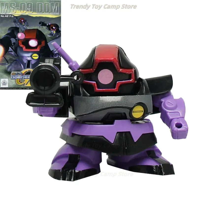 

Original Genuine SD BB GG 42 MS-09 DOM Assembled Model Action Anime Figure Mobile Suit Gift Toy NEW For Children