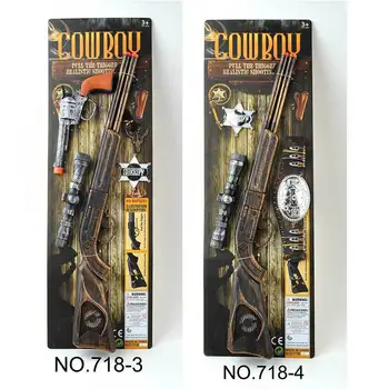 אקדח קאובוי ילדים צבאי דגם פלסטיק תחפושת תכשיטים התאמת חלקים...