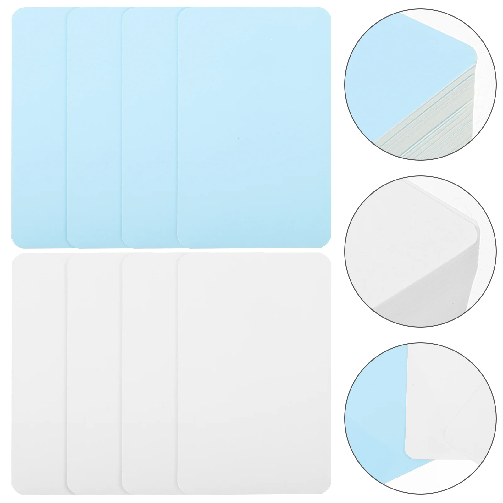 200 Sheets of Paperboard Cards Blank Note Cards Memo Card Studying Flash Cards blank cards word note cards