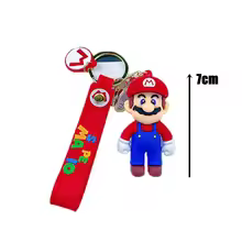 Set 24Pcs Super Mario Bros Keychain Action Figure Pendant Cute Cartoon Character Toy Doll Model Decoration Kid Birthday Gift - AliExpress 