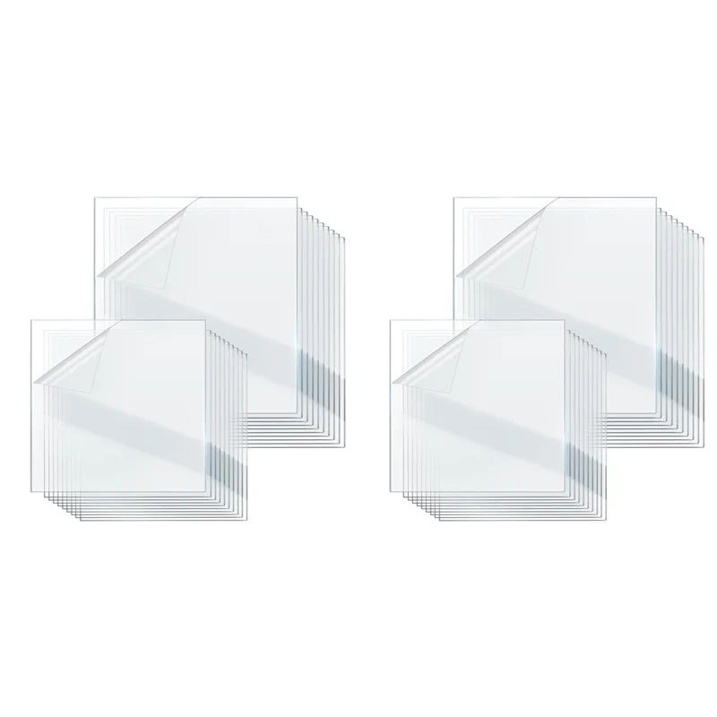 

B04C-3350 Series Outside-Inside Clear Cover Lens Kit For Electric Viking Welding Helmet, KP2898-1 & KP3044-1 - 40 PCS