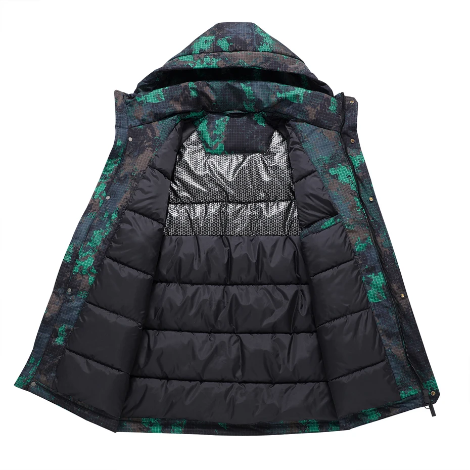 الشتاء سترة واقية مقاومة للماء الرجال 11XL حجم كبير سترات التمويه مقاوم للماء البضائع سترة معطف الذكور سترات الموضة