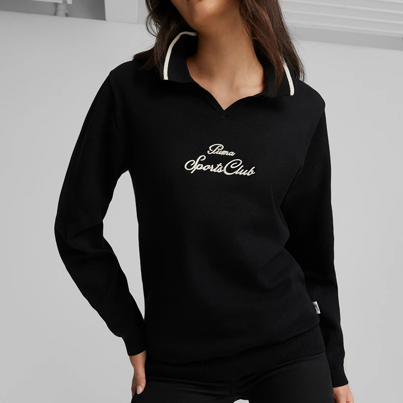 

Puma Authentic New Men and Women's Embroidered Minimalist Hooded Long Sleeve Casual Knit Hoodie 537995-01