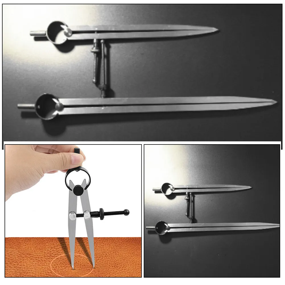 Compass Drawing Geometry Tool Drafting Precision Math Metal Halloween Christmas Handmade Tool Circle Drawing Compass