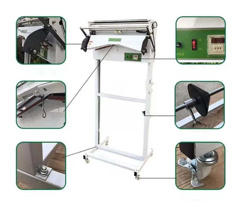 Semi-automatic clothing packaging machine is suitable for film, convenient and lightweight