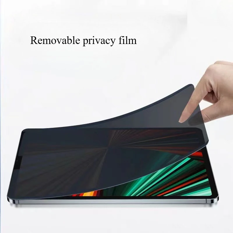 iPad Pro 11 2022 magnetic anti peeping film Air 2/3/4 inch 180 degree horizontal screen left and right anti peeping detachable