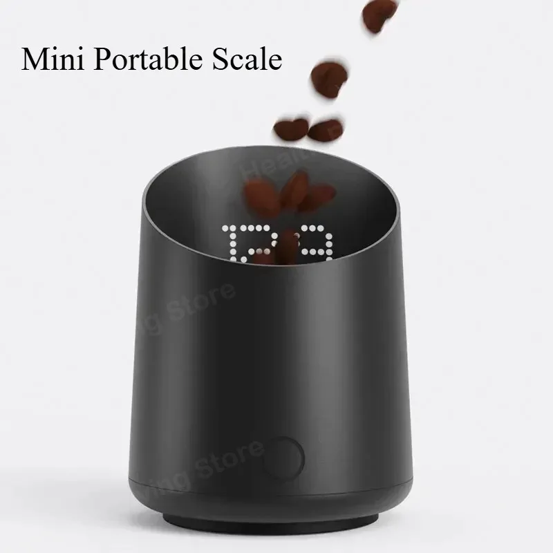 Subminimal Coffee Electronic Scale, Italian Specific Coffee Bean Weighing, Intelligent Hand Drawn Mini Portable Scale, Coffee