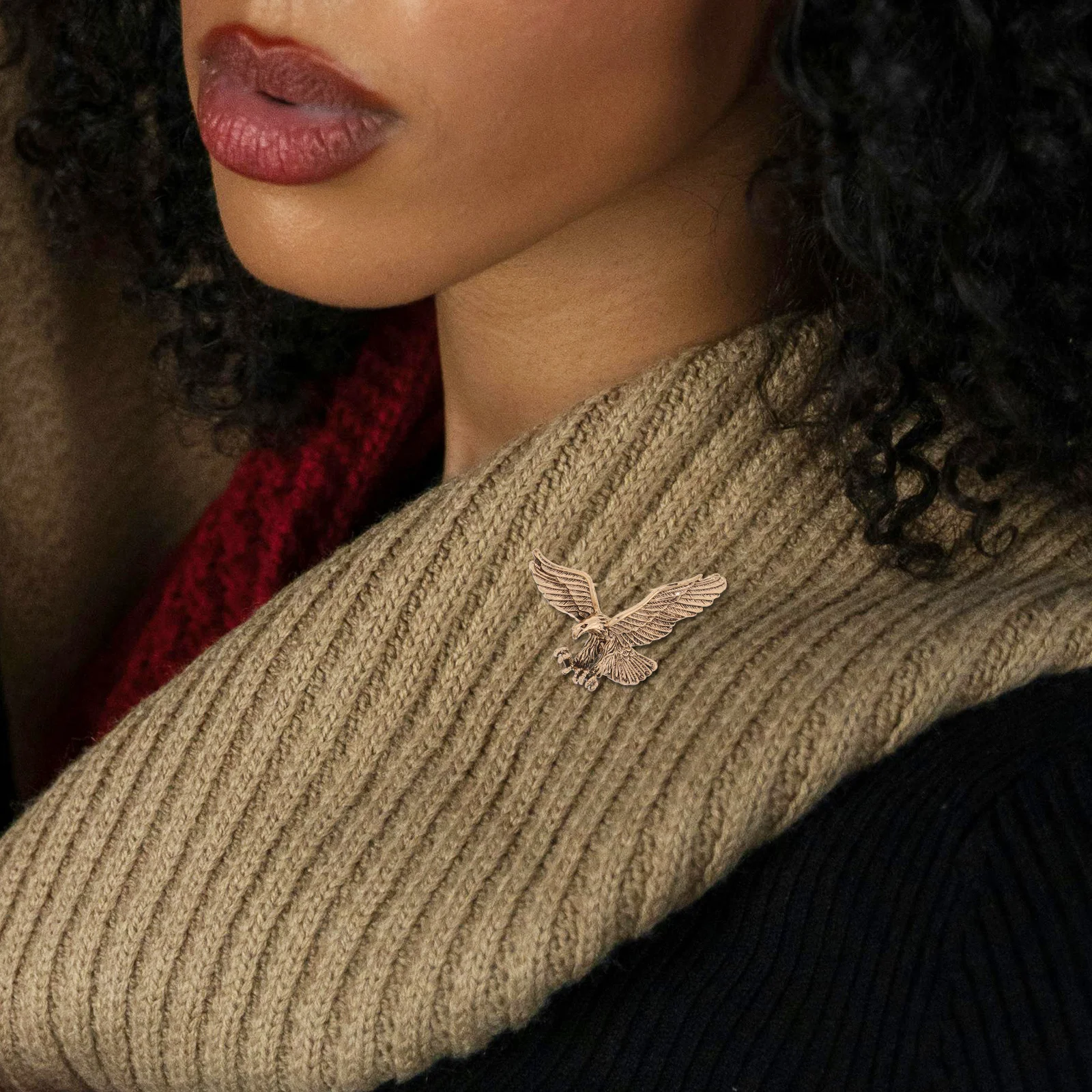 

4Pcs Vintage Eagle Lapel Pin Alloy Brooch for Clothes Suit Hat Scarf Backpack Accessory Eagle Brooch Lapel Pin