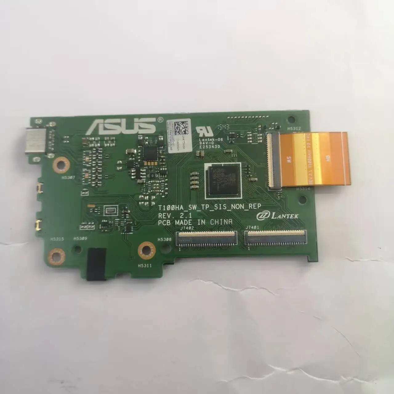 T100HAN Touch Control FOR ASUS T100HA USB Power Charger Switch Button Charging Jack Port Board Volum T100HA_SW_TP_SIS_NON REP