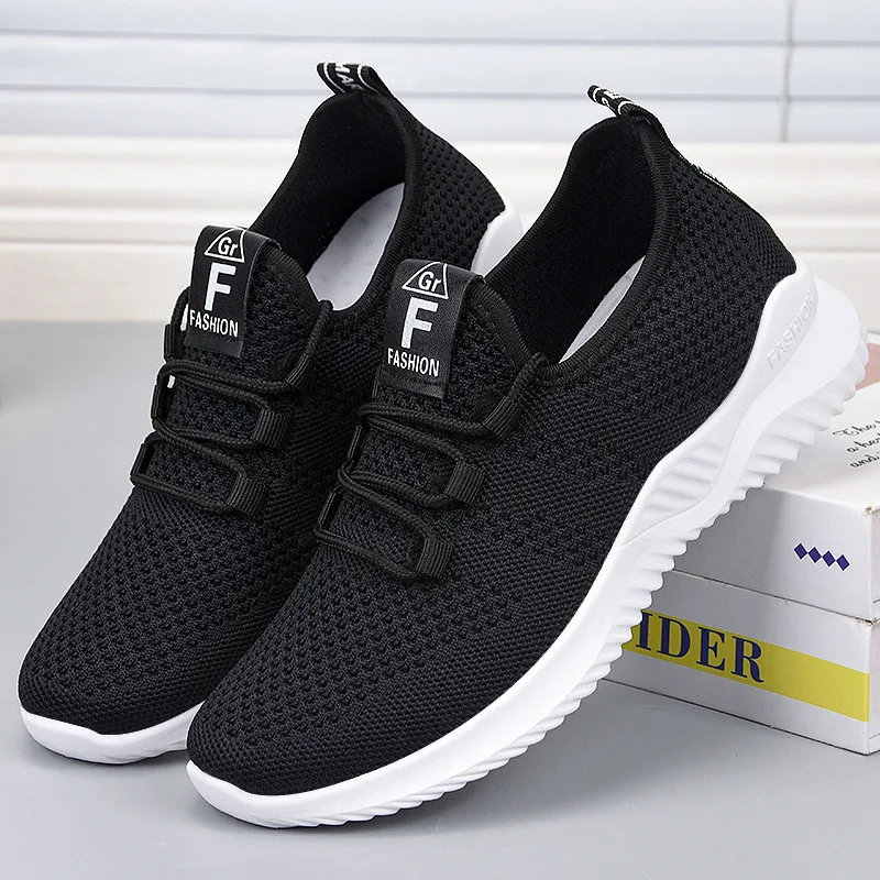 2024 Women's shoes summer new fashion casual soft sole breathable mesh shoes comfortable sports women's shoes