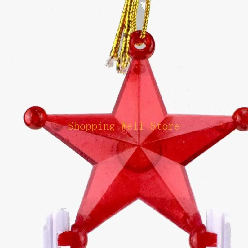 KX4B Santa Climbing Ladder Electric Santa Doll Christmas Tree Hanging