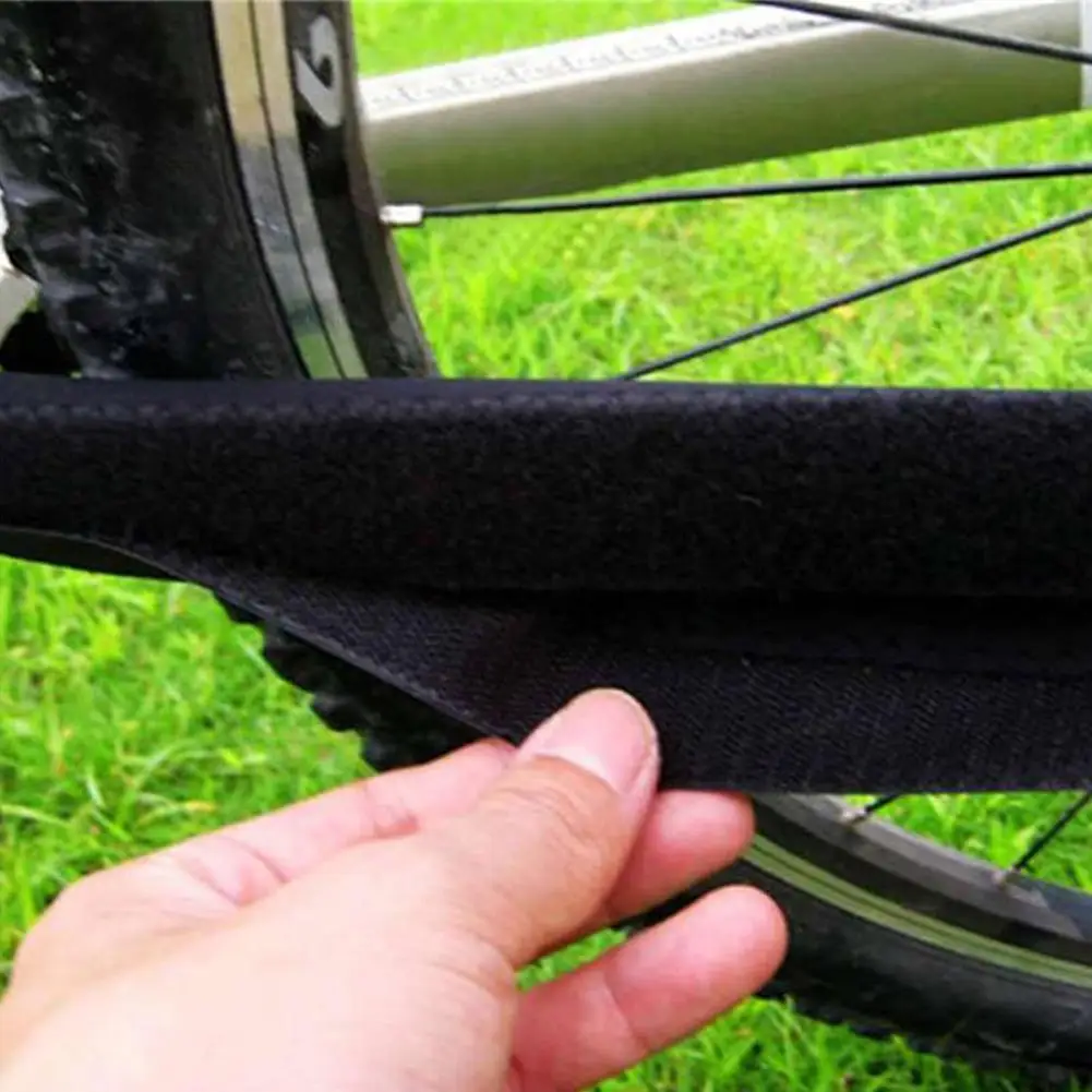 1PC Bicycle Frame Protection Ultralight MTB Bike Frame Protector Chain Rear Fork Guard Cover Cycling Chain Cover Black