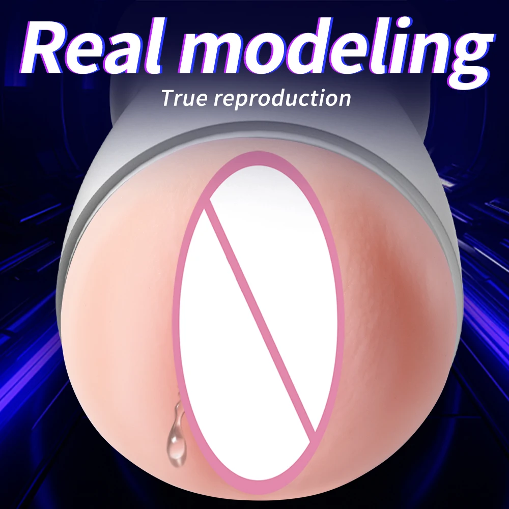Male Masturbation Cup Oral Sex Blowjob Sucking Cup Pocket Pussy Vagina up Masturbate Equipment Anal Sex Toys Adult Goods for Men view 2