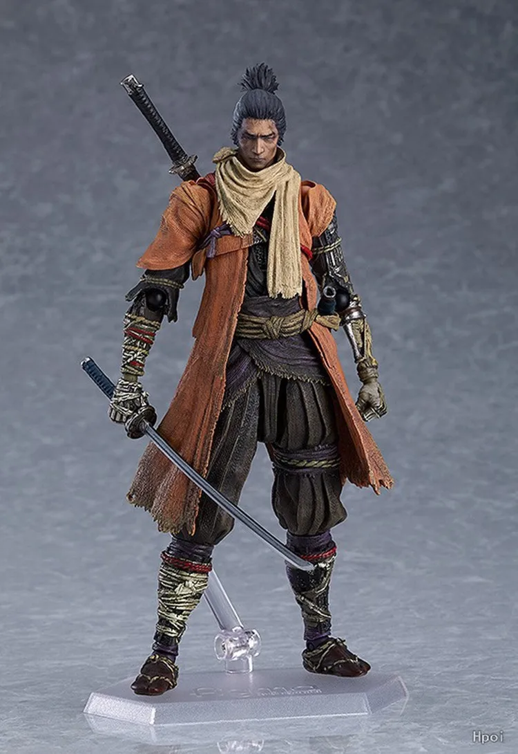 الظلال يموت مرتين فيجما 483DX Sekiro عمل الشكل لعبة دمية Brinquedos التماثيل جمع نموذج هدية