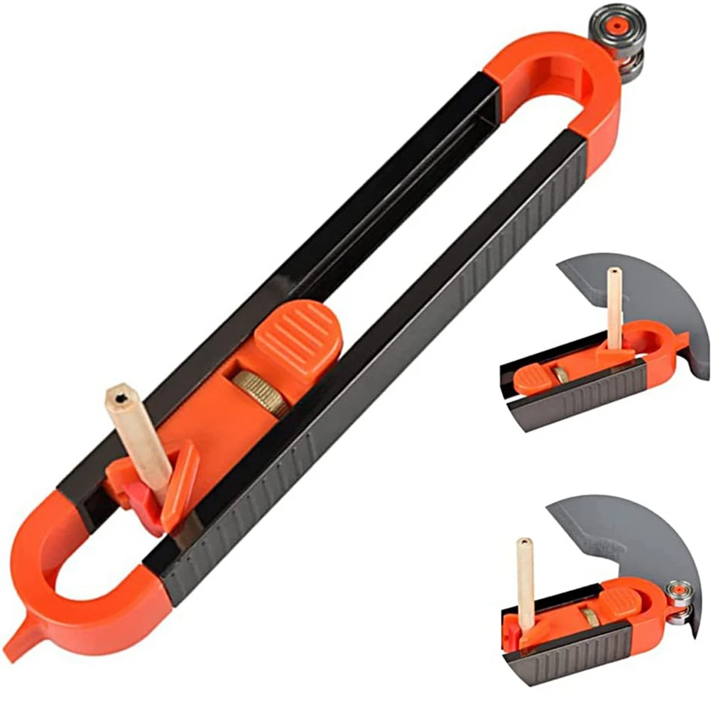 

Promotion! Irregular Contour Gauge Profile Scribing Ruler Contour Gauge With Lock Adjustable Woodworking Measuring Gauge Duplica
