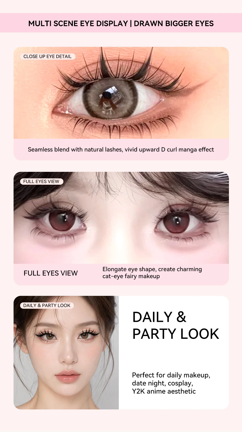 Yelix DIY Cluster-Wimpern Weiche Luftige Wimpernverlängerungen Großhandel für Schönheitssalons, Distributoren, Make-up- und Profisalons – Detail 7