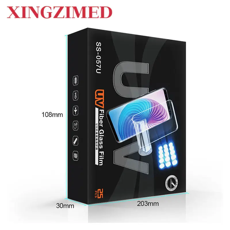 

XINGZIMED SS-057U UV Fiber Glass Film Glass Protective Film Screen Protector for SS-890C/PRO/PRO MAX/MINI Film Cutting Machine