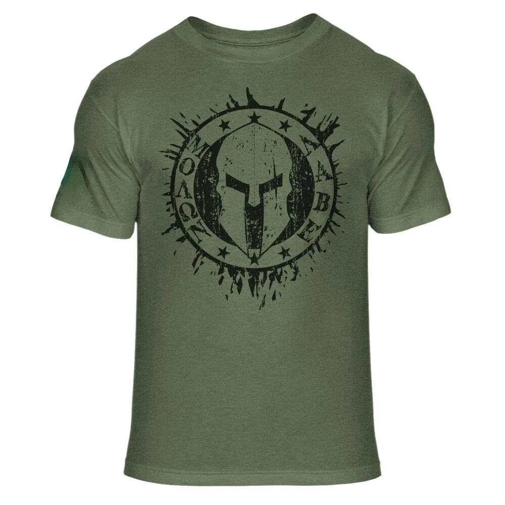 

Molon Labe USA Military Spartan Sport T-Shirt Men's 100% Cotton Casual T-shirts Loose Top Size