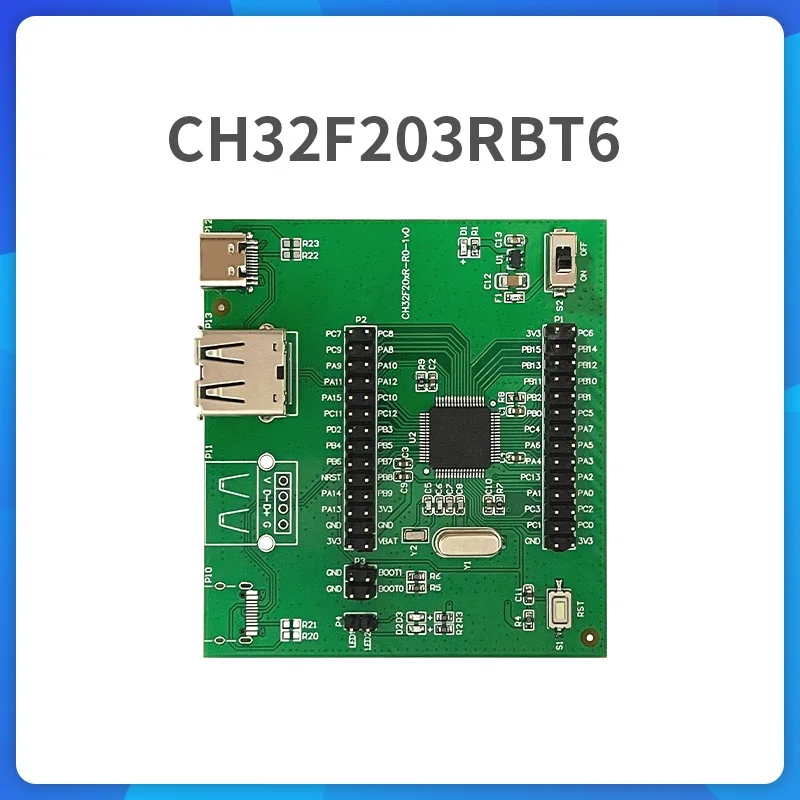 CH32F203 Development Board CH32F203RBT6/CH32F203RCT6 Cortex-M3 Microcontroller Evaluation Boards