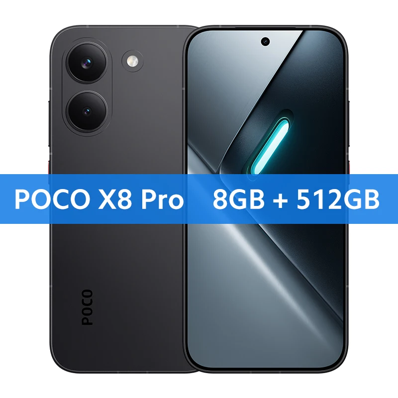 Wersja globalna POCO X8 Pro, procesor Dimensity 8500-Ultra, aparat 50 MP Sony Lmx882 z stabilizacją obrazu OIS, ekran Amoled o rozdzielczości 1,5K i częstotliwości odświeżania 120 Hz, wyjątkowo jasny, bateria o pojemności 6500 mAh (typowa)  — zdjęcie produktu 12
