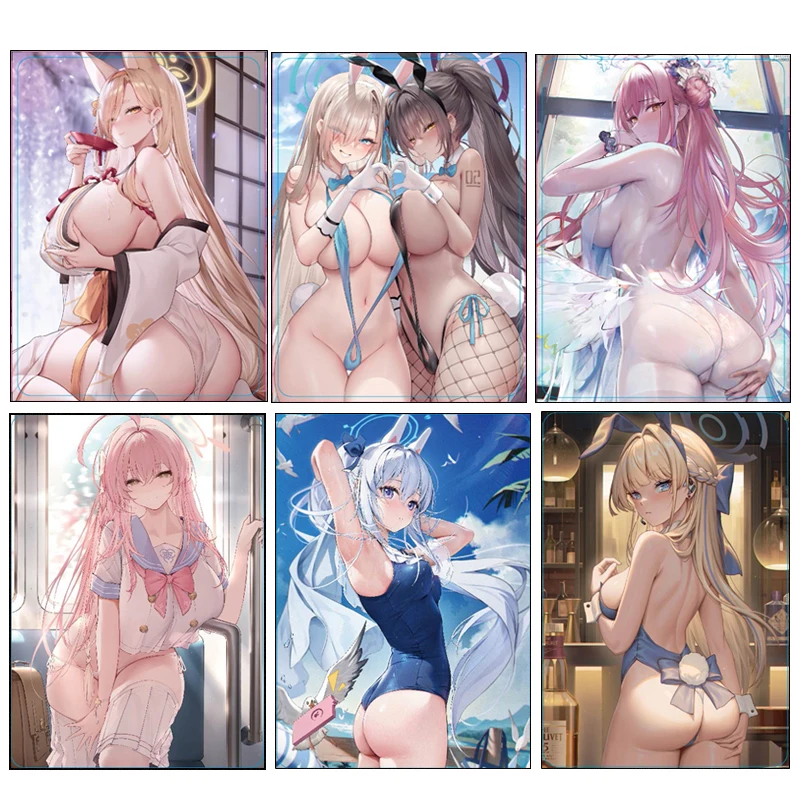 

Blue Archive DIY Sunaokami Shiroko Takanashi Hoshino Ichinose Asuna Hayase Yuka Collectible cards Christmas birthday gifts