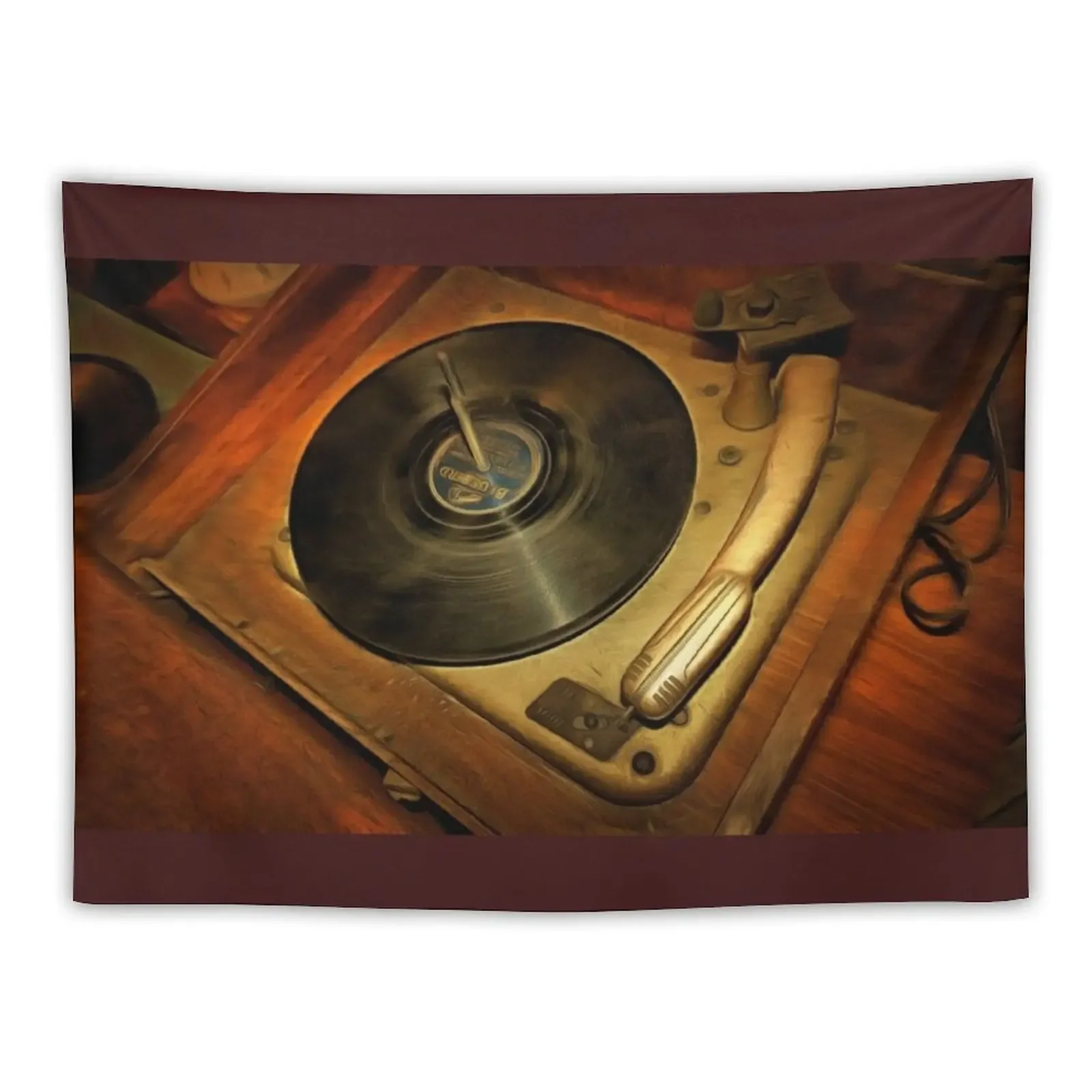 Put Your Records On Tapestry Tapete For The Wall Home Decorations Tapestry