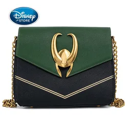 Disney Marvel LOKI PU Leather Women's Shoulder Bag Fashion Brand Messenger Bag Cosplay Periphery Backpack Lady Wallet