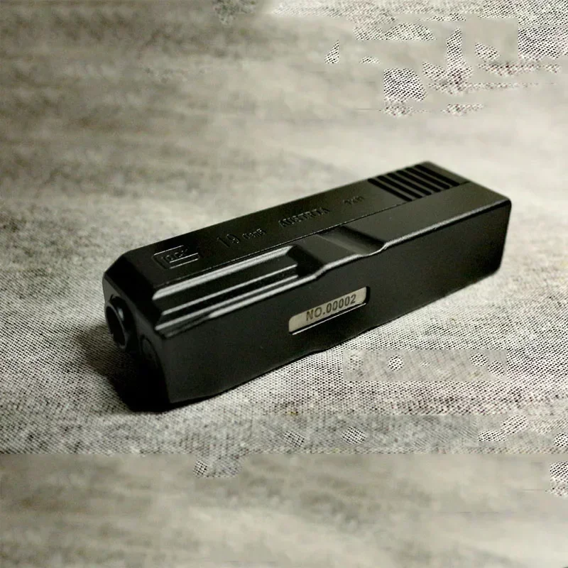 Tactical G19 P226 Inflatable Replaceable Windproof Fire Engine Lighter Case IPSC Outdoor Camping Multifunctional Lighter