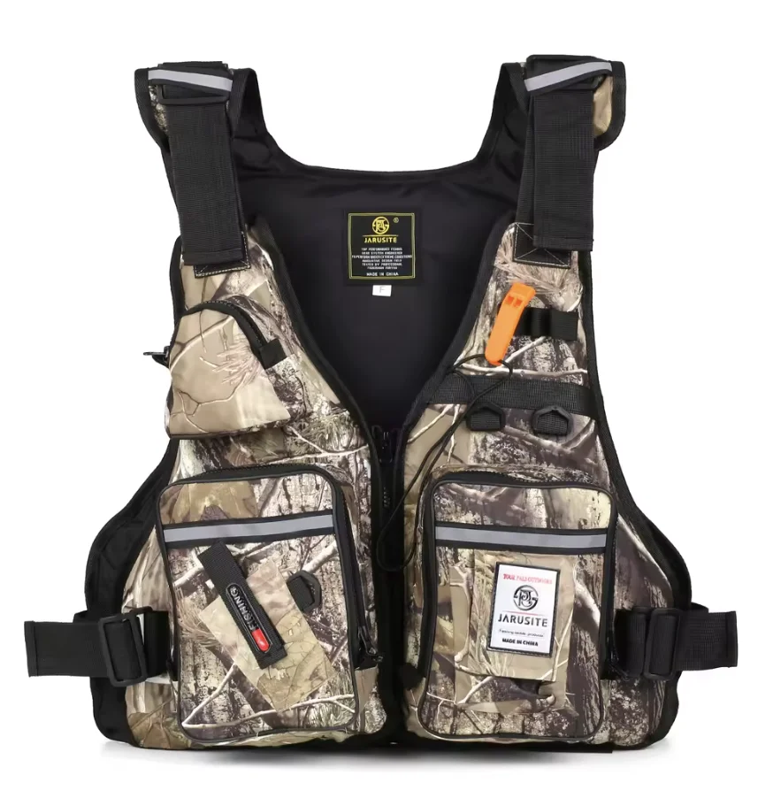 

Мужской профессиональный спасательный жилет, плавучий костюм, портативные рыболовные жилеты с несколькими карманами, водонепроницаемый регулируемый жилет для морской рыбалки, новинка 2022, новинка