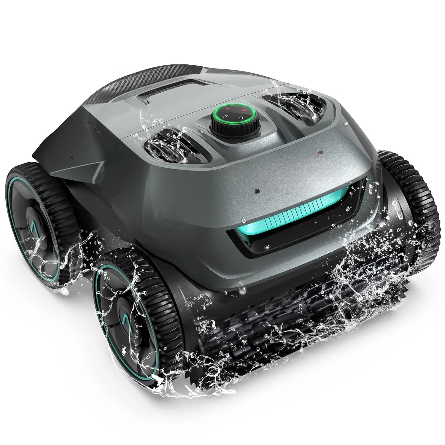 

Seagull Pro Cordless Robotic Pool Cleaner, WavePath Navigation, Wall-Climbing, Quad-Motor, 150 mins Runtime for, Customized