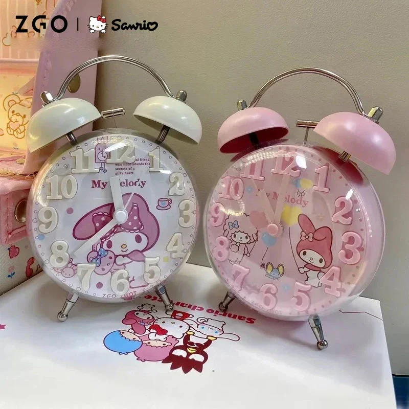 

Детский будильник HelloKitty Yugui для собак, светящиеся часы для девочек начальной школы, домашний будильник с героями мультфильмов, таймер